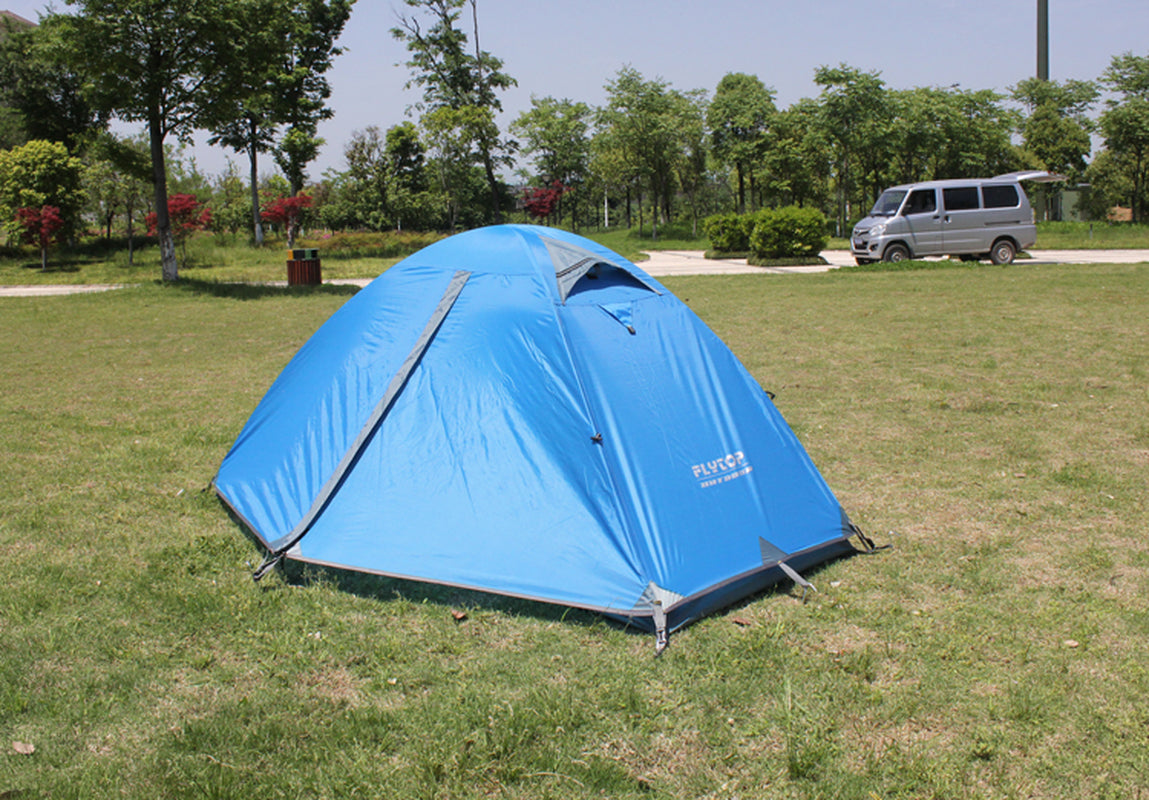 Naturehike Cloud-Up 2 Ultralight 2-Person Backpacking Tent, 4-Season, Waterproof, for High Mountain & Snowfield Adventures, Green
