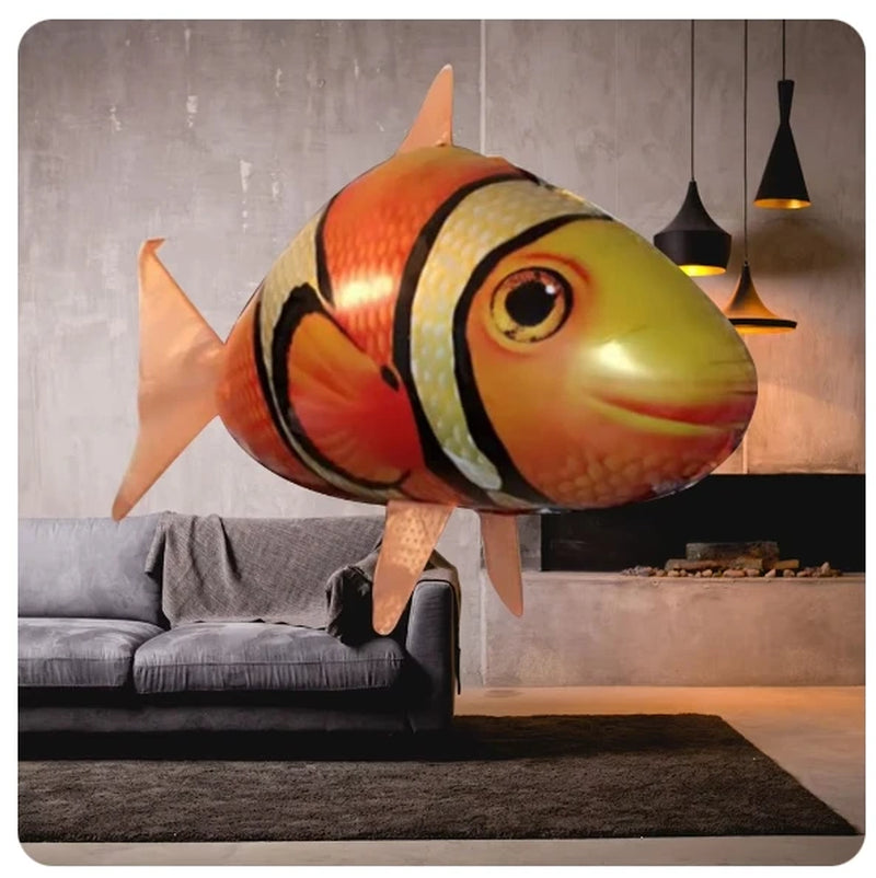 Sgt Motards SkyShark Remote Control Inflatable Shark & Clownfish