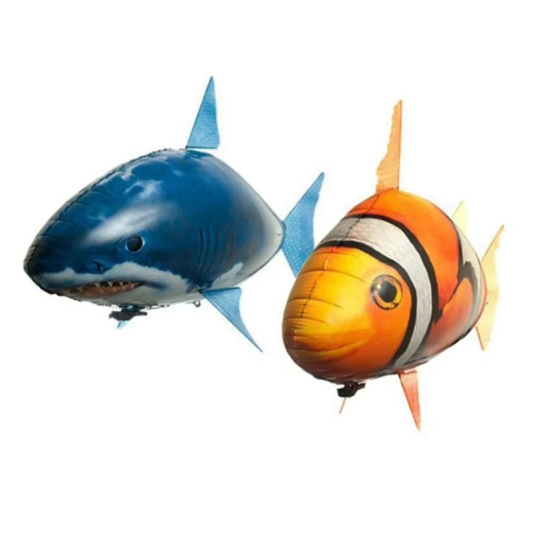Sgt Motards SkyShark Remote Control Inflatable Shark & Clownfish