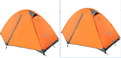 Naturehike Cloud-Up 2 Ultralight 2-Person Backpacking Tent, 4-Season, Waterproof, for High Mountain & Snowfield Adventures, Green