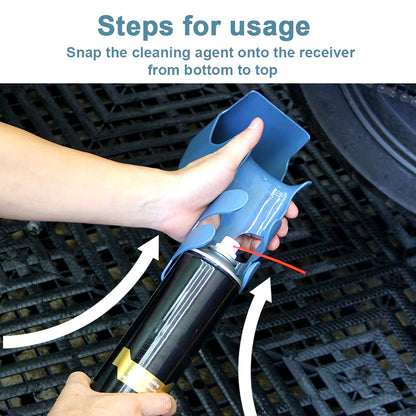 MotoGuard Motorcycle & Bicycle Chain Oil Storage Tool Box with Brush