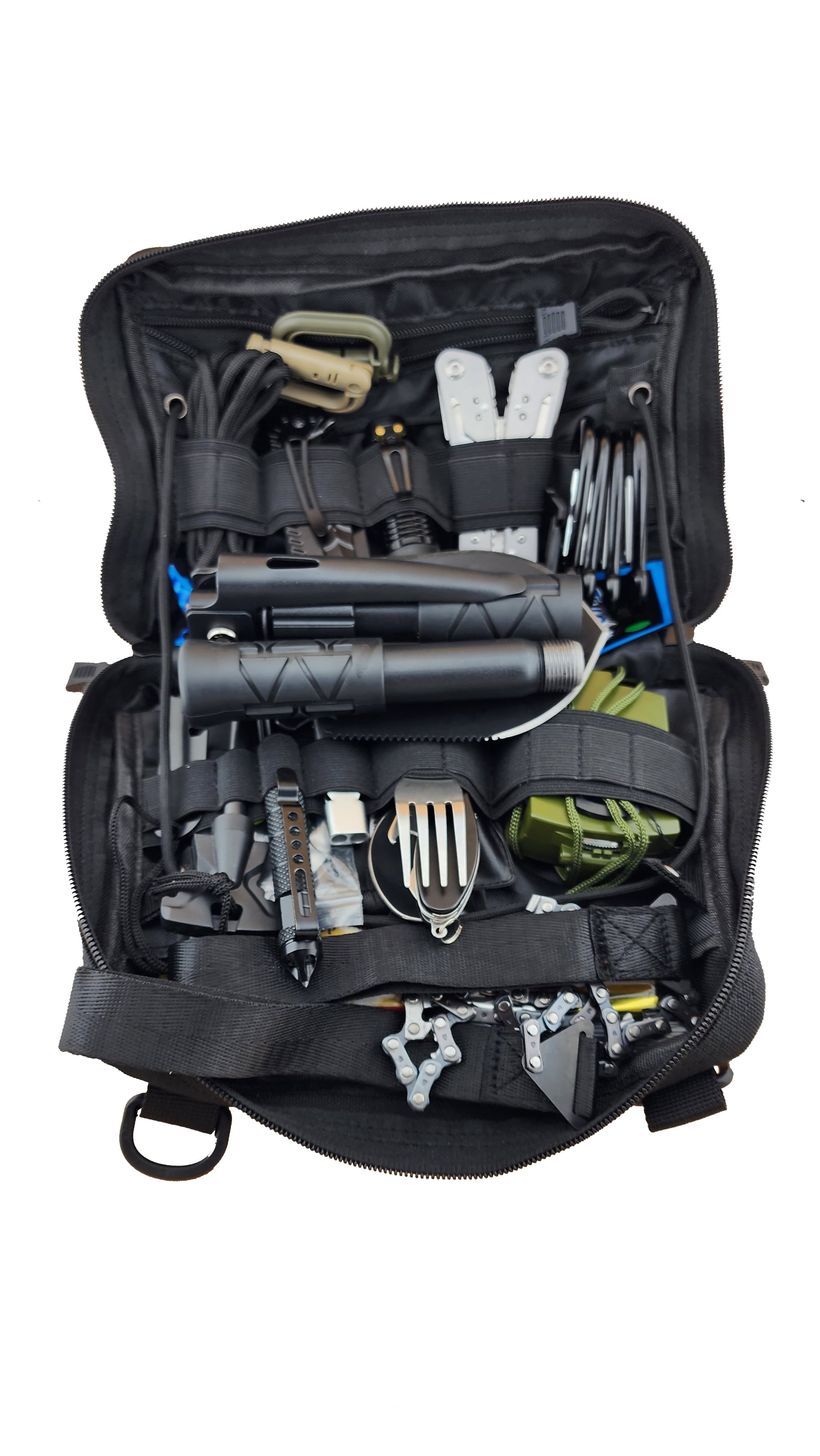 Ultimate Survival & Medical Kit 35L Bug Out Bag Backpack, Black – Pre-Packed Emergency Gear, Fits Most Adults