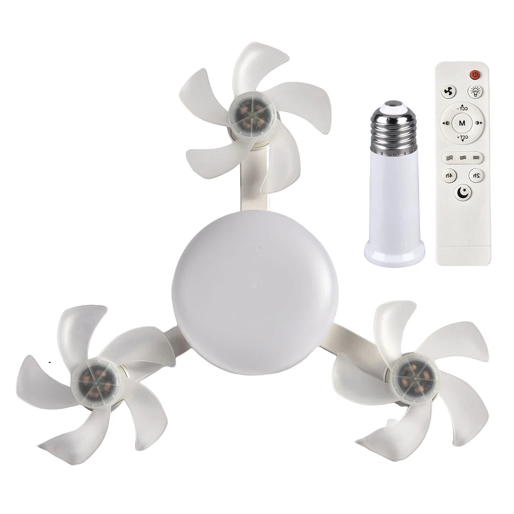 Sgt Motards 2-in-1 Cordless Hanging Fan with LED Lantern – Silent 3-Speed Drone Ceiling Fan, Rechargeable, for Camping, Bedroom, Dining Room, Living Room