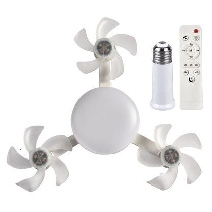 Sgt Motards 2-in-1 Cordless Hanging Fan with LED Lantern – Silent 3-Speed Drone Ceiling Fan, Rechargeable, for Camping, Bedroom, Dining Room, Living Room