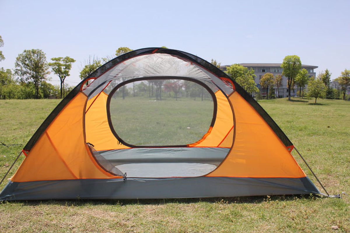 Naturehike Cloud-Up 2 Ultralight 2-Person Backpacking Tent, 4-Season, Waterproof, for High Mountain & Snowfield Adventures, Green