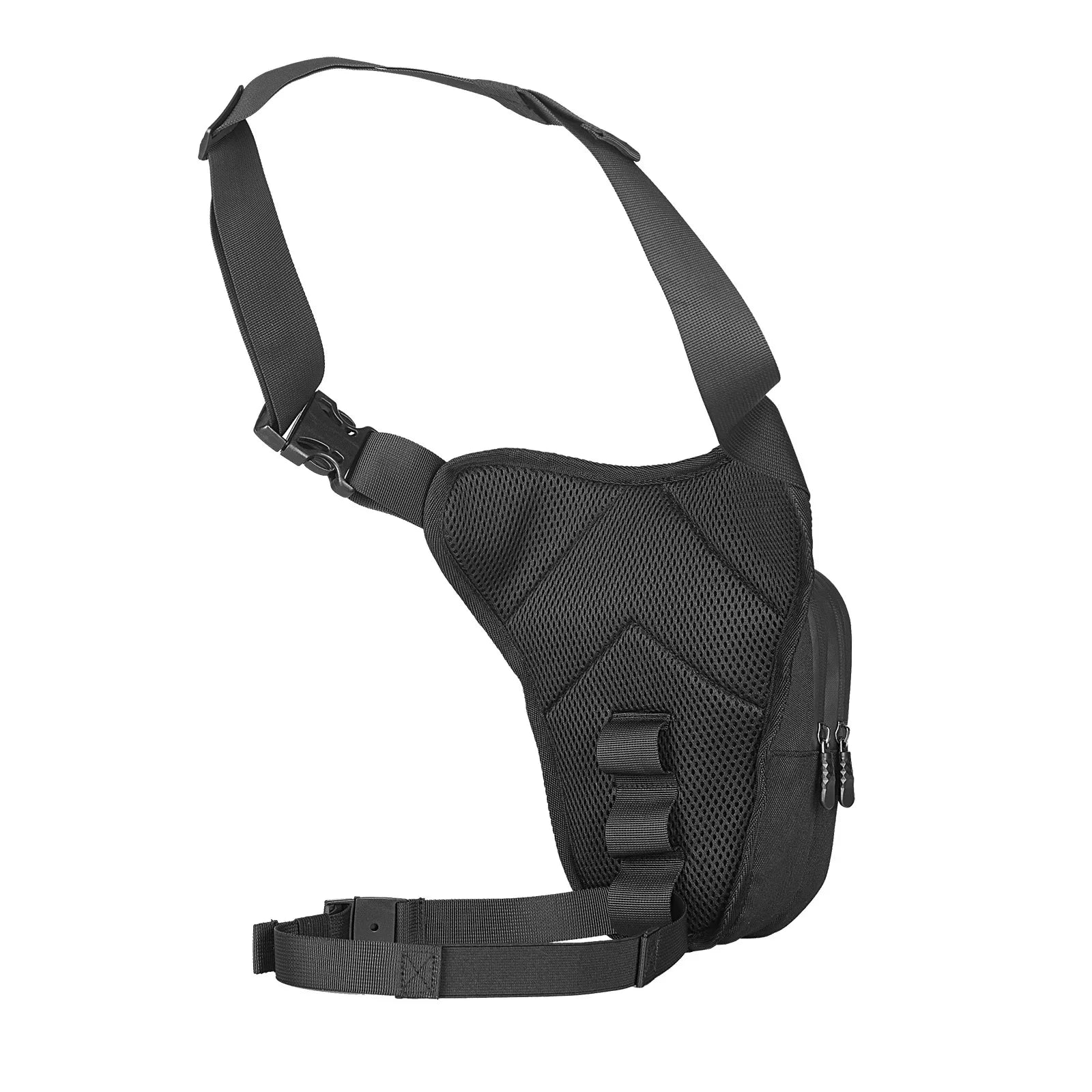 Men's Motorcycle Leg Bag - Waterproof Tactical Waist Bag for Camping, Hiking, Mountaineering, and Travel