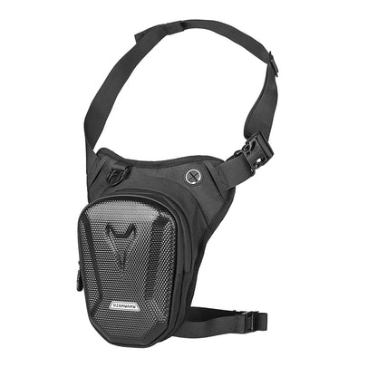 Men's Motorcycle Leg Bag - Waterproof Tactical Waist Bag for Camping, Hiking, Mountaineering, and Travel
